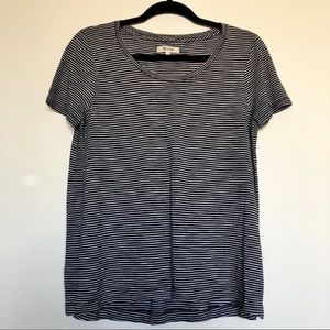 MADEWELL Anthem Crewneck Tee Shirt-Alford Stripe S